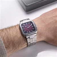 Watch Herbelin Man Cap Camarat Square in Steel 12246B18 - 12246B18